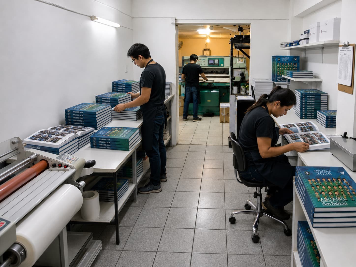 Producción local de anuarios en Imprenorte Antofagasta